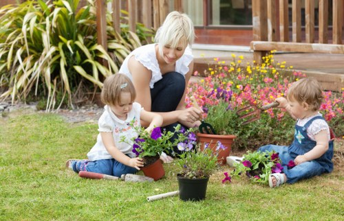 Garden design and build planning for a Willesden home garden